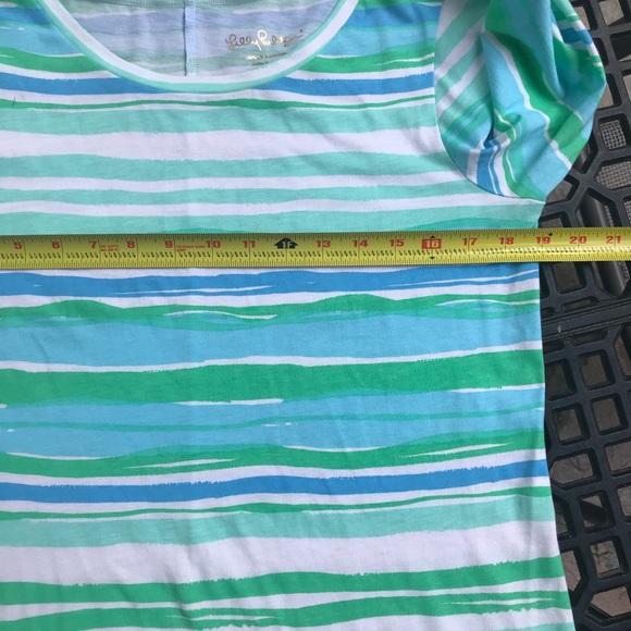 LILLY PULITZER Linden stripe Cotton Shift Dress M - Picture 13 of 14